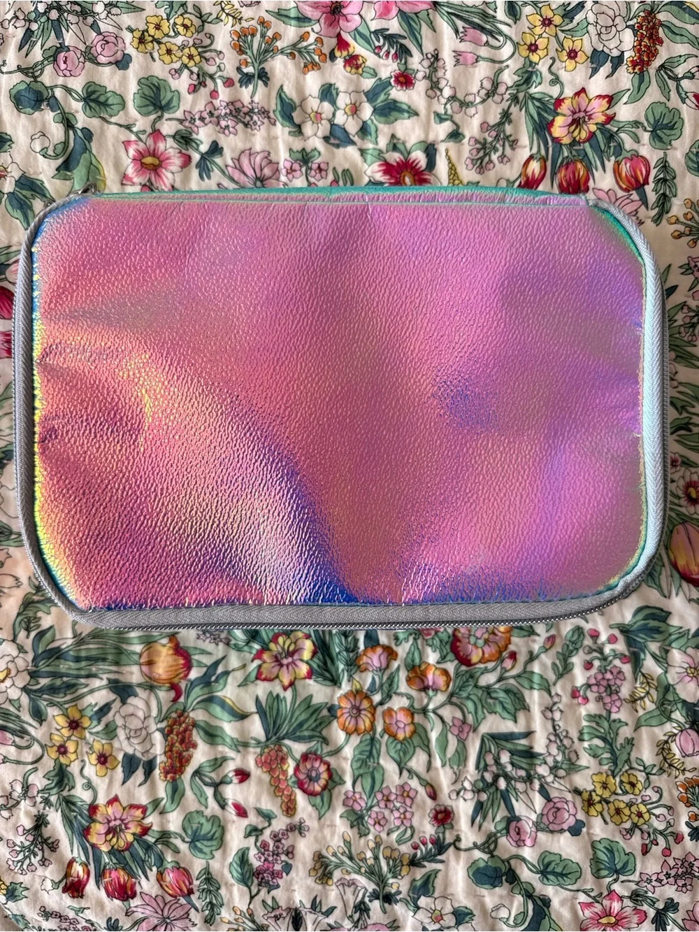 Eva NYC Lavender Travel Mini Hair Dryer with Diffuser and Holographic Case